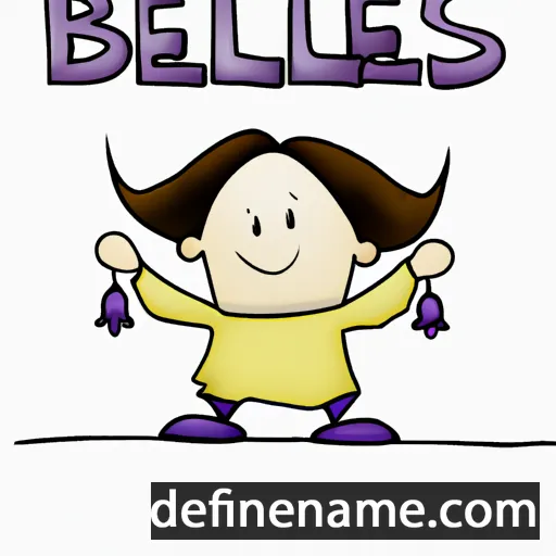 cartoon of the name Belluls