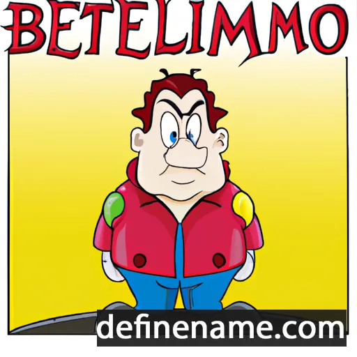 cartoon of the name Beltramino