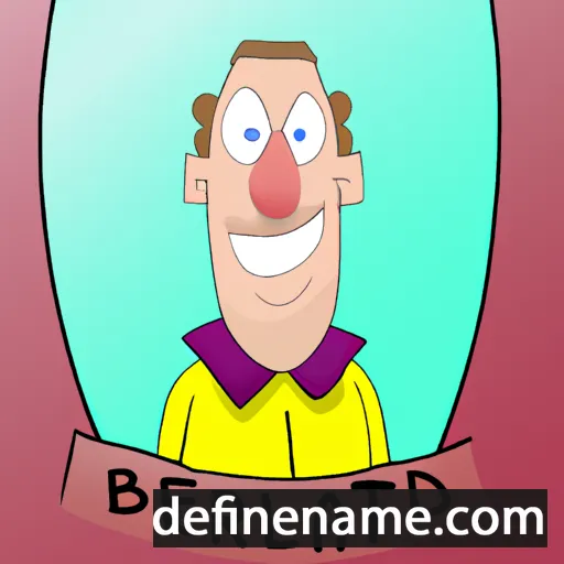 cartoon of the name Beltrand