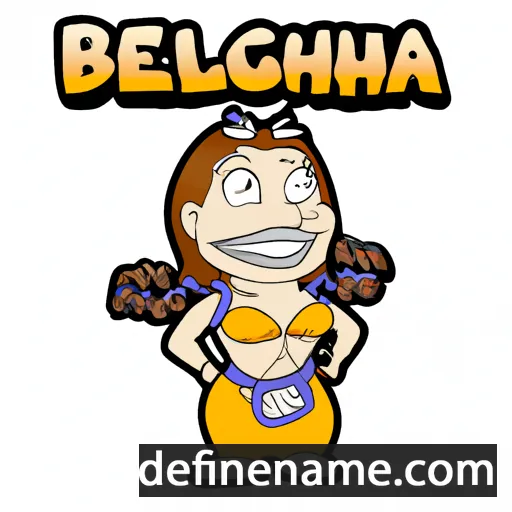 cartoon of the name Belucha