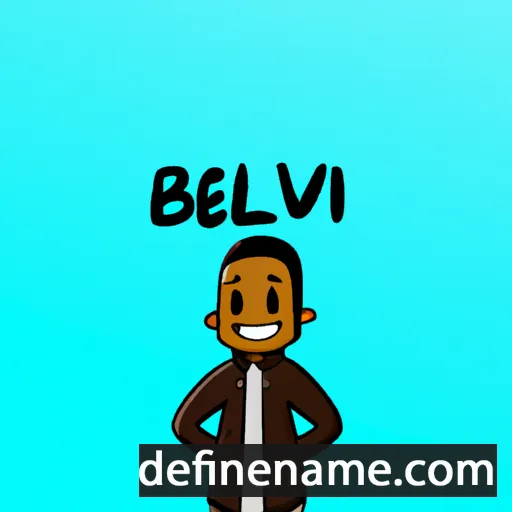 Belvin cartoon