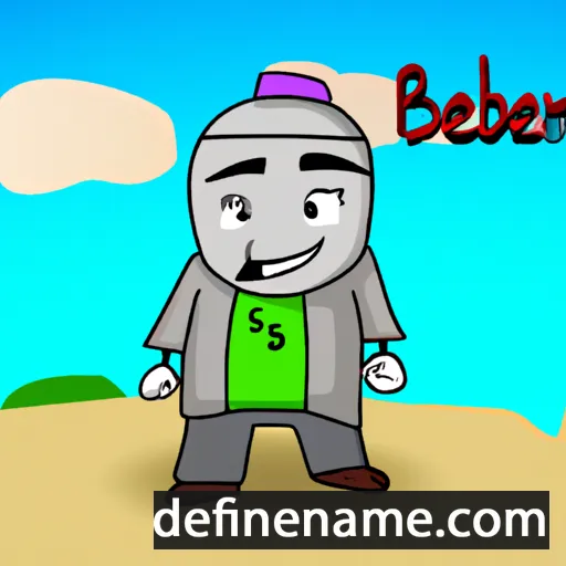 cartoon of the name Ben-abinadab