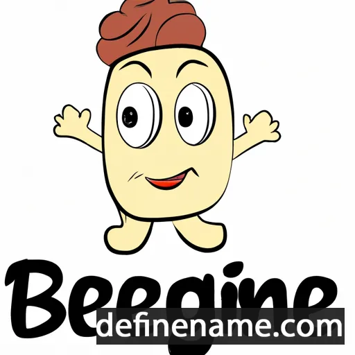 cartoon of the name Bénigne