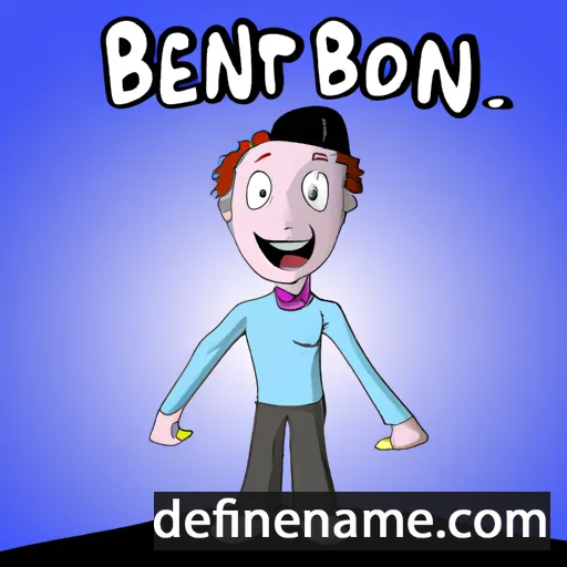 cartoon of the name Bénouot