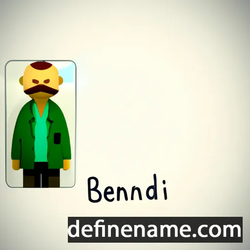 Benadikt cartoon