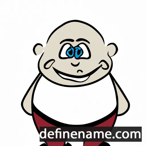 cartoon of the name Benammi