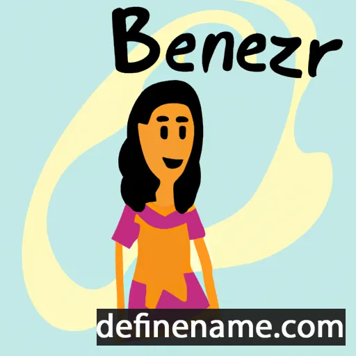 Benazeer cartoon