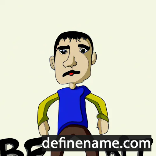 cartoon of the name Bencit