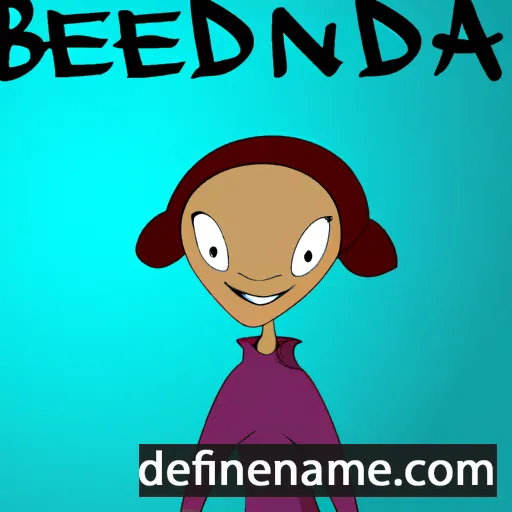 cartoon of the name Bendina