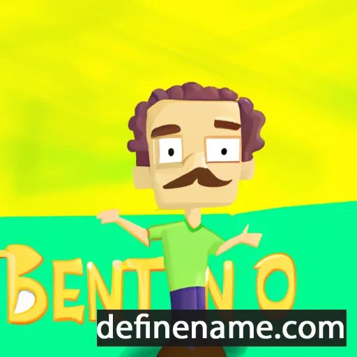 cartoon of the name Beneito