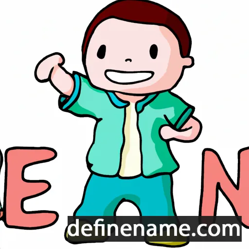 cartoon of the name Benen