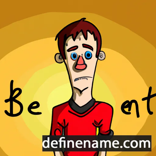 cartoon of the name Benet