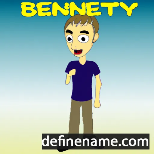 cartoon of the name Beneyt