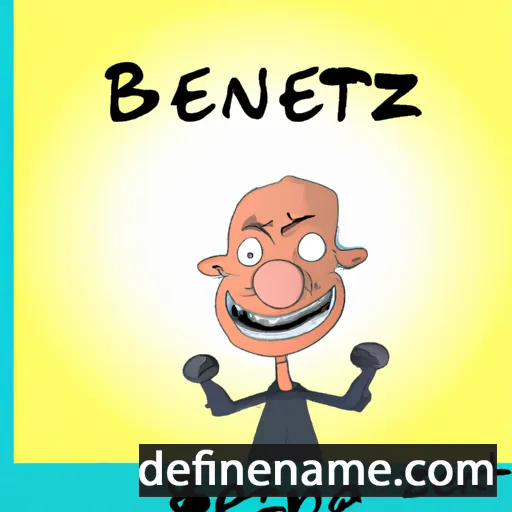 cartoon of the name Benezet