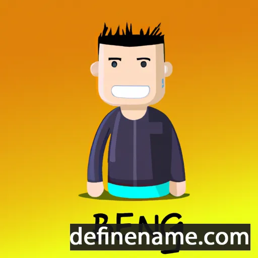 cartoon of the name Beng