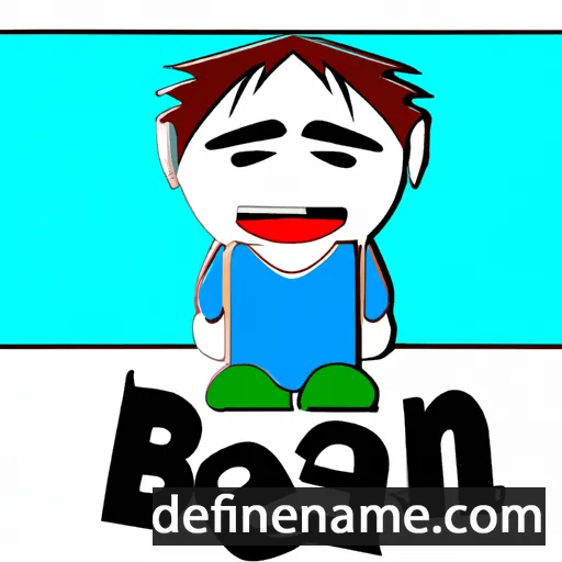 cartoon of the name Bengan