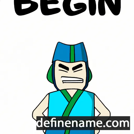 cartoon of the name Bengisu