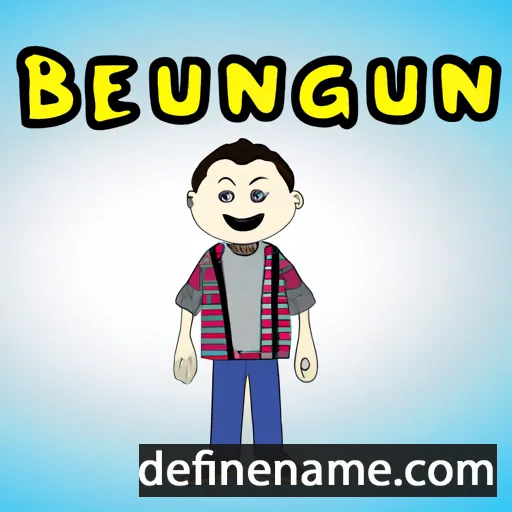 cartoon of the name Bengü