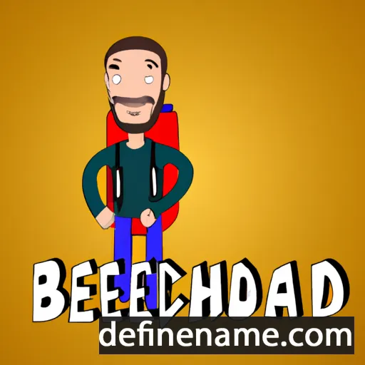 cartoon of the name Benhadad