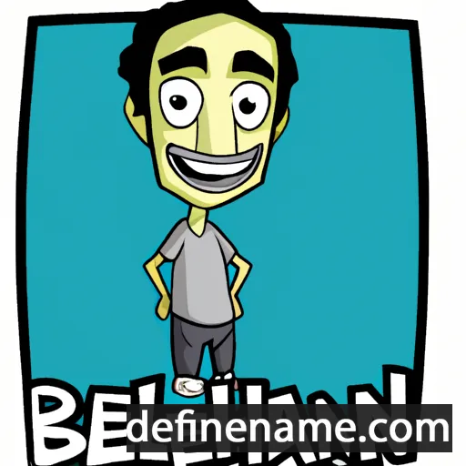 cartoon of the name Benhail