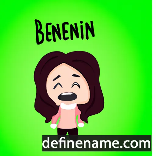 cartoon of the name Beniamina