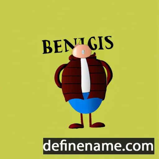 cartoon of the name Benignas