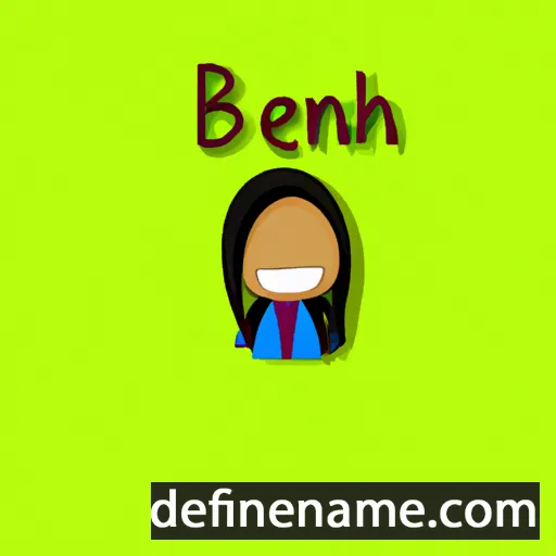 Beniha cartoon