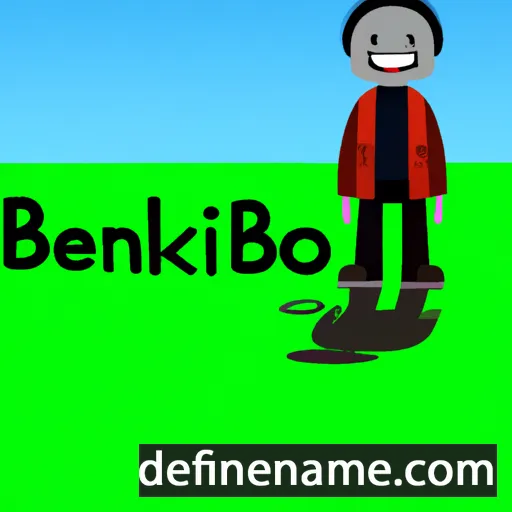 cartoon of the name Beniko