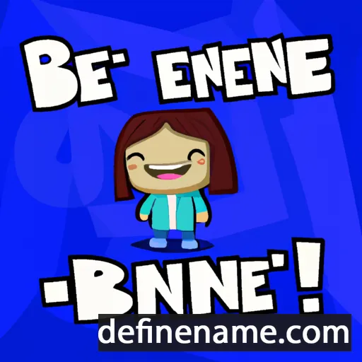 cartoon of the name Beniñe