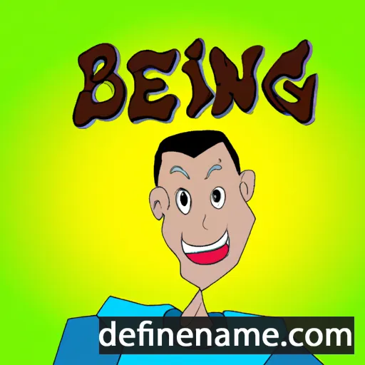 cartoon of the name Bening