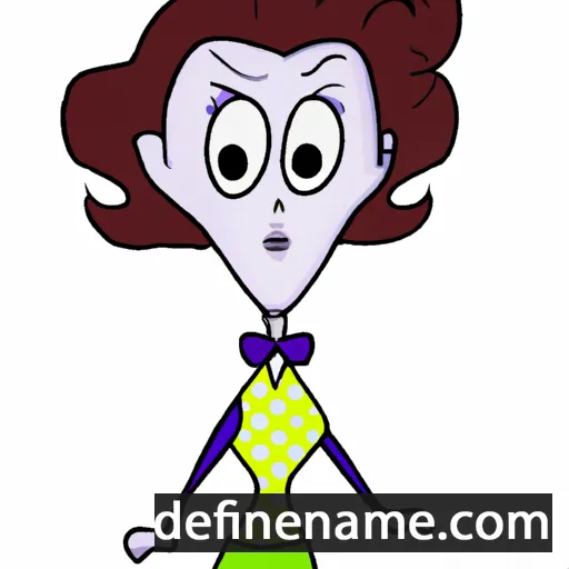 cartoon of the name Benjamine