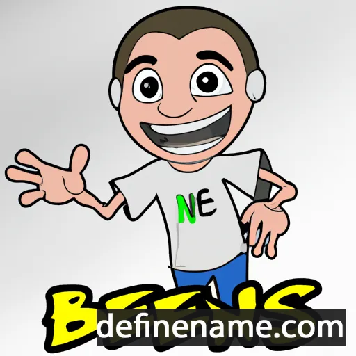 cartoon of the name Benjas