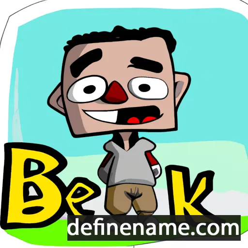 cartoon of the name Benkt