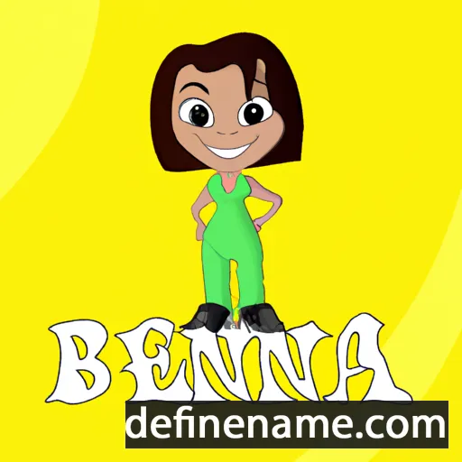 cartoon of the name Benna