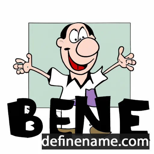 cartoon of the name Benne