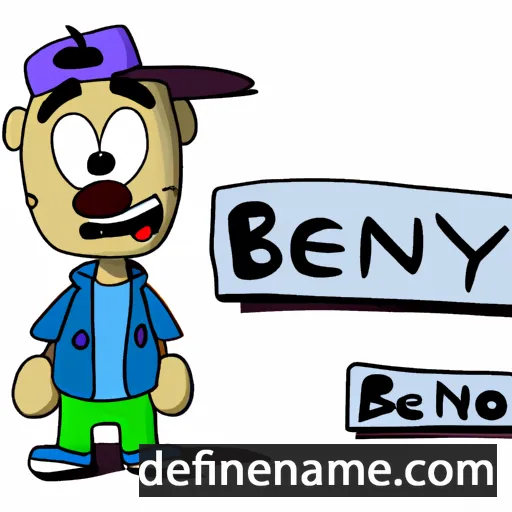 Benóný cartoon