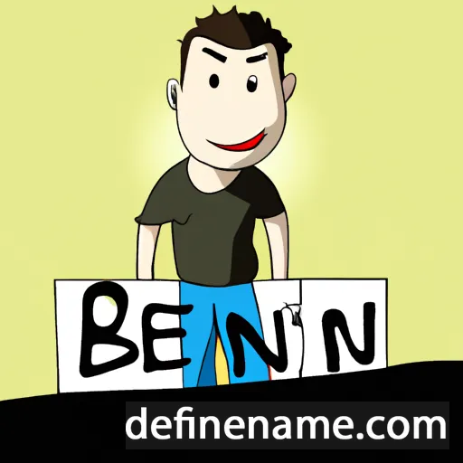 cartoon of the name Benő