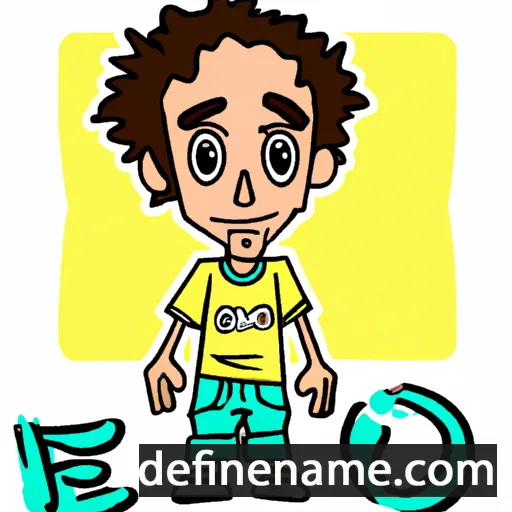 cartoon of the name Beno