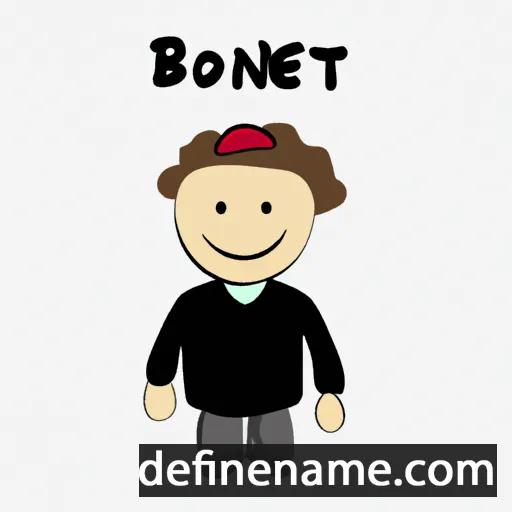 cartoon of the name Benoist