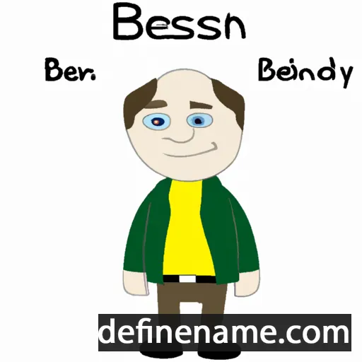 cartoon of the name Bensalem