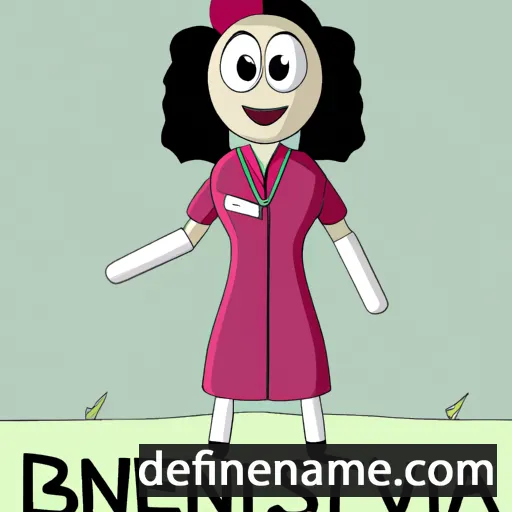 cartoon of the name Bensivenuta