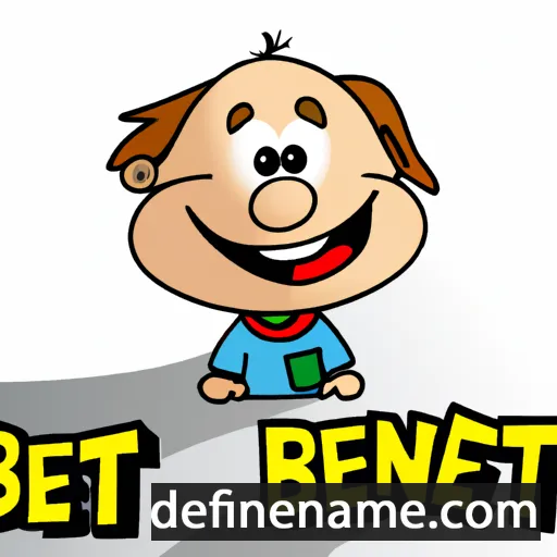 cartoon of the name Bentje