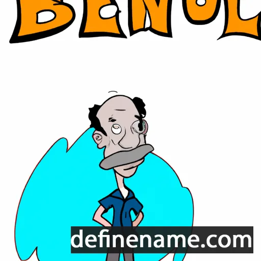 Benuel cartoon