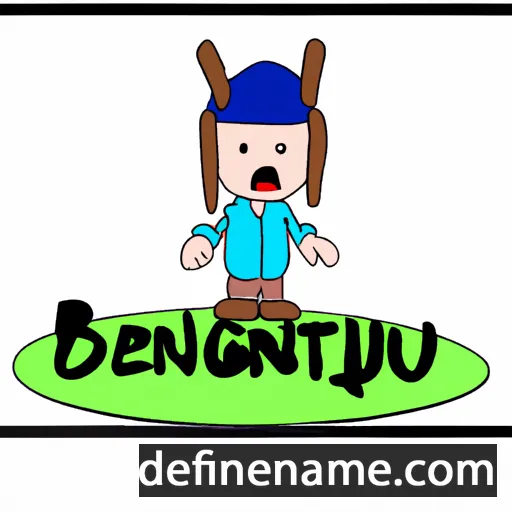 cartoon of the name Benvengut