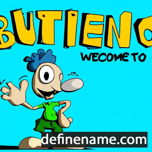 cartoon of the name Benvenutu