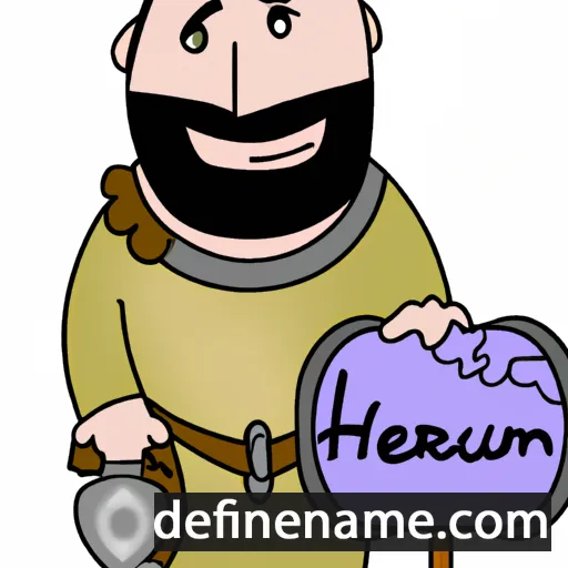 cartoon of the name Beorhthun