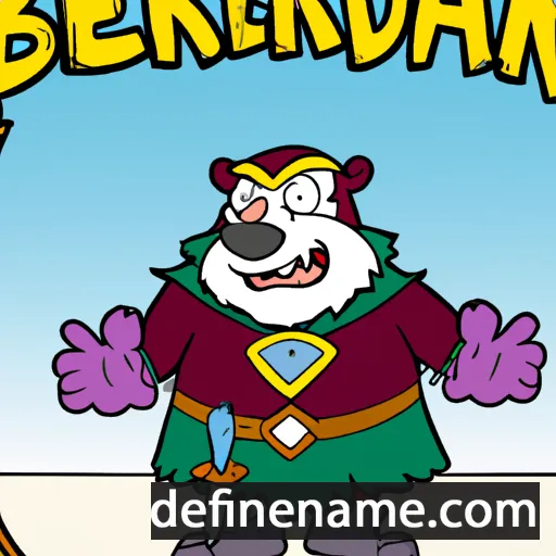 cartoon of the name Beornmund