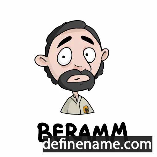 cartoon of the name Berahim