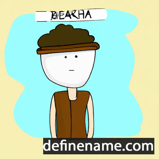 cartoon of the name Berakhah