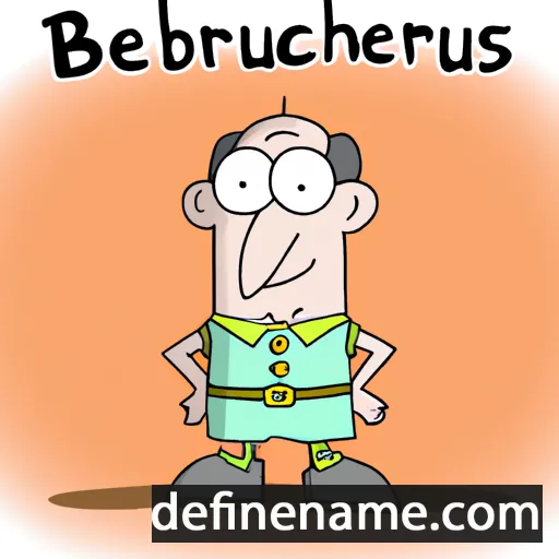 cartoon of the name Bercharius